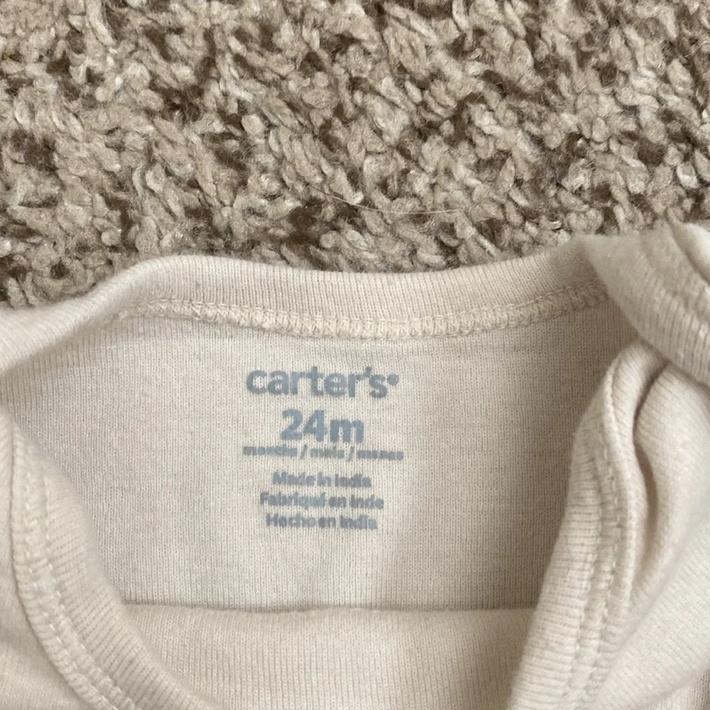 NWOT & EUC Carters Baby Elephant Safari Hoodie Jogger Matching set